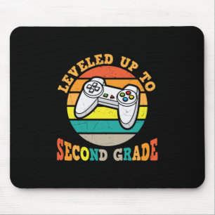 Gifts 2nd Teacher Levelled Up To Second Grade Mouse Pad