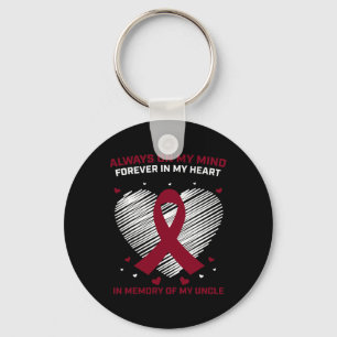 Gifts Blood Cancer Products Uncle Multiple Myeloma Key Ring