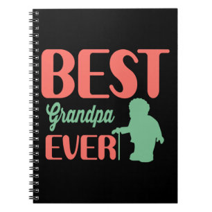 Gifts Dad Best Grandpa Ever Notebook