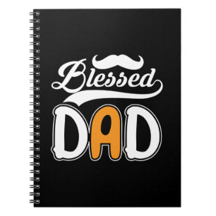 Gifts Dad Blessed Dad Notebook