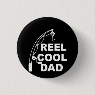 Gifts Dad Reel Cool Dad 3 Cm Round Badge