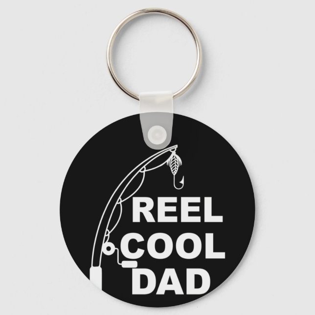 Gifts Dad | Reel Cool Dad Key Ring (Front)