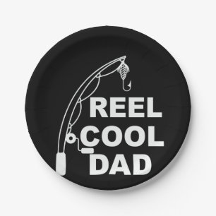 Gifts Dad Reel Cool Dad Paper Plate