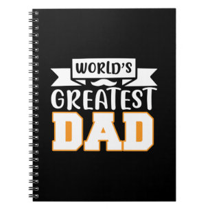Gifts Dad World's Greatest Dad Notebook
