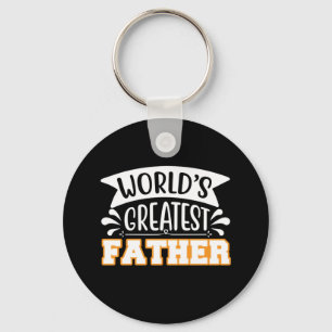 Gifts Dad World's Greatest Father Key Ring