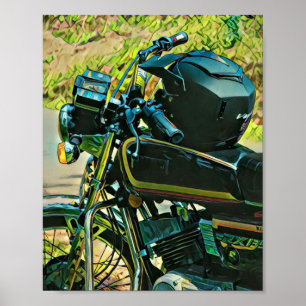 Gifts for a motorcycle rider poster