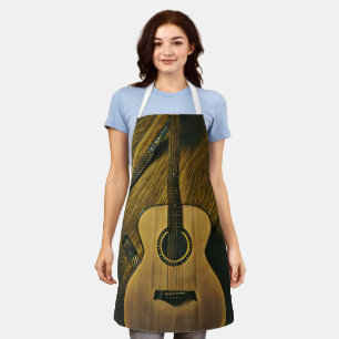 Gifts for a musician guitarist apron
