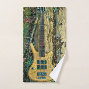 Gifts for a musician guitarist hand towel