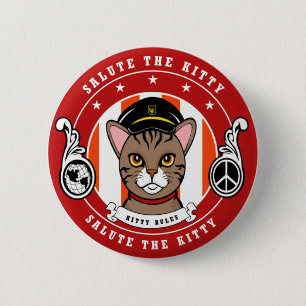 Gifts for Cat lovers 6 Cm Round Badge