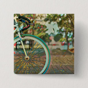 Gifts for cyclists 2022 15 cm square badge