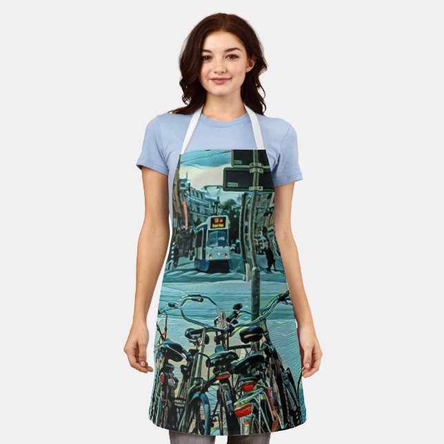 Gifts for cyclists 2022 apron (Worn)