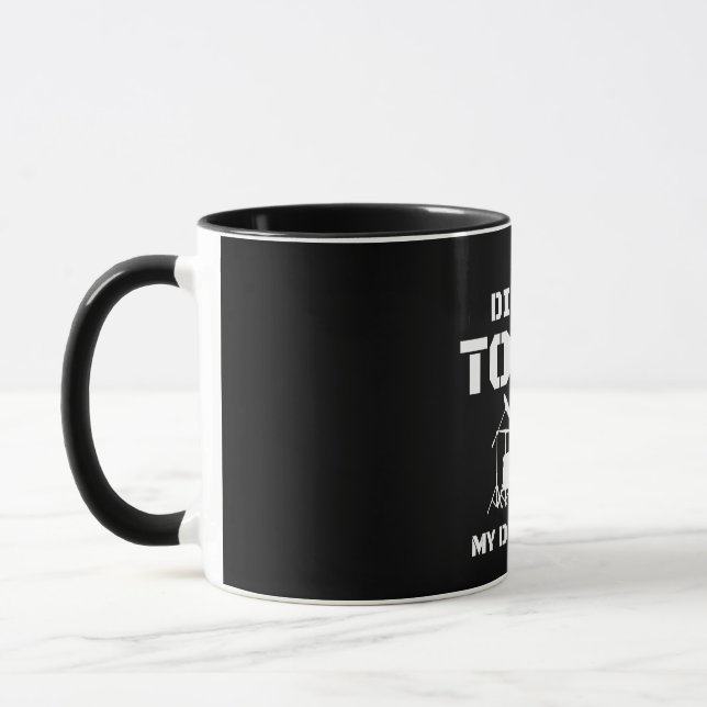 Gifts for Drummer Funny Drum lovers Mug (Left)