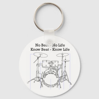 Gifts for Drummers, Musicians, and Dancers Key Ring
