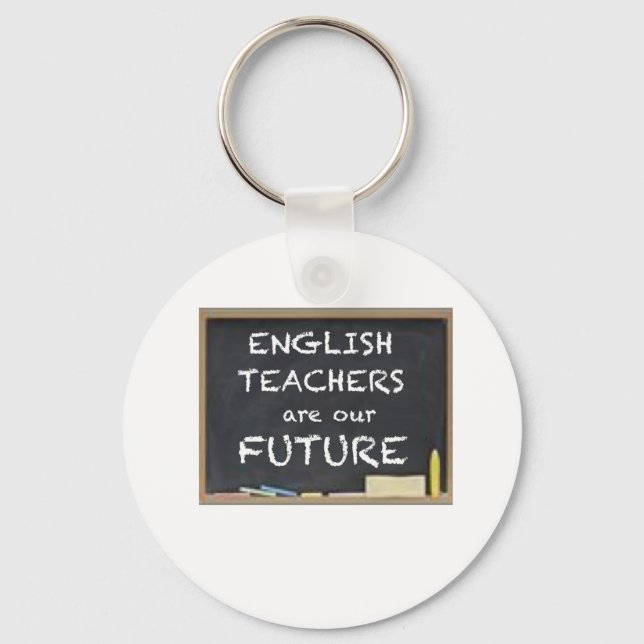 GIFTS FOR ENGLISH TEACHERS KEY RING (Front)