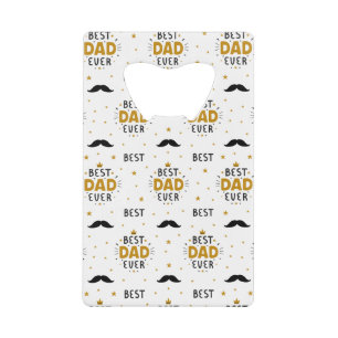 Gifts For Father Best Dad Ever Black Gold