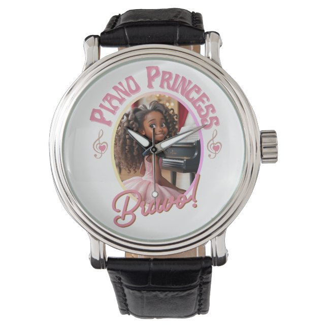 Gifts for gils who love to play the piano watch (Front)
