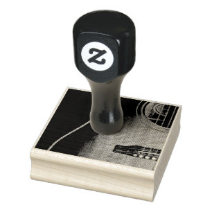 Gifts for guitar lovers rubber stamp
