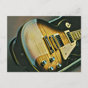 Gifts for guitarist postcard