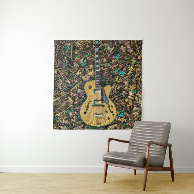 Gifts for guitarist tapestry (In Situ)