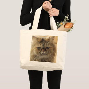 GIFTS FOR HER, CUSTOM PET CAT PHOTO TOTE