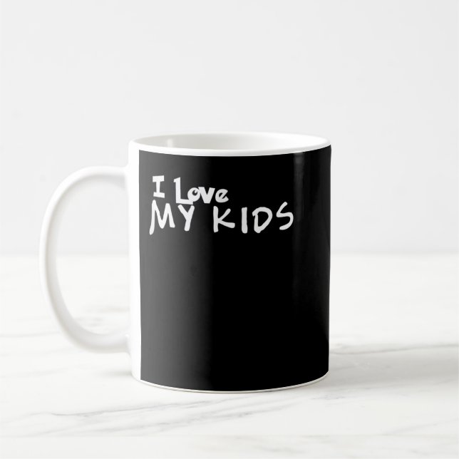 Gifts For Men Who Have Everything Under $20 I Love Coffee Mug (Left)