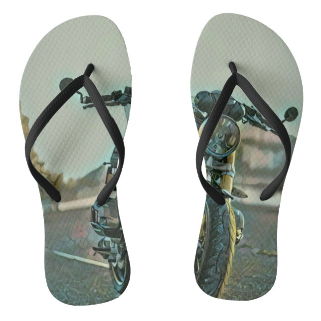 Gifts for motorcyclists jandals (Footbed)