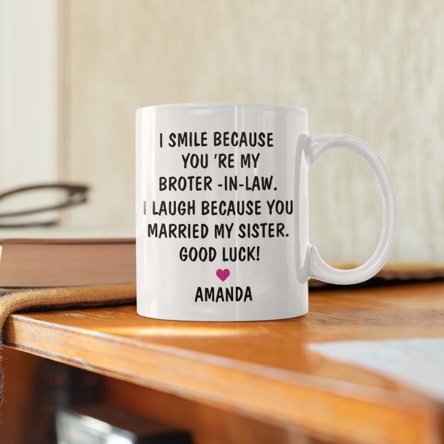 Gifts For New Brother-in-law | Brother-in-law Gift Coffee Mug (Creator Uploaded)