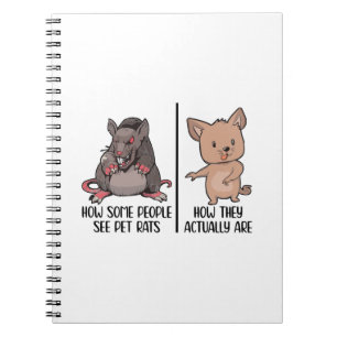 Gifts for rat lovers Rats Pets Rodents Animals Notebook