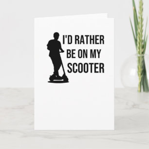 Gifts For Scooter Riders Stunt Scooter Rider Card