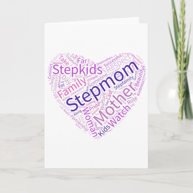 Gifts for stepmom card (Front)