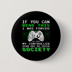 Gifts For Teen Boys - If You Can Read This Video G 6 Cm Round Badge