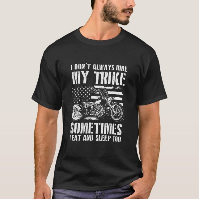 Gifts for Trikers | Trike Triker Trikes Motorcycle T-Shirt (Front)