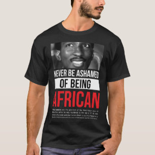Gifts For Women Thomas Revolutionary Sankara Graph T-Shirt