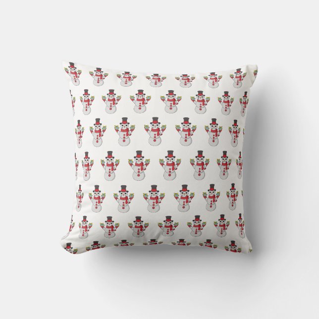 Gifts for you from Snowman Cushion (Front)