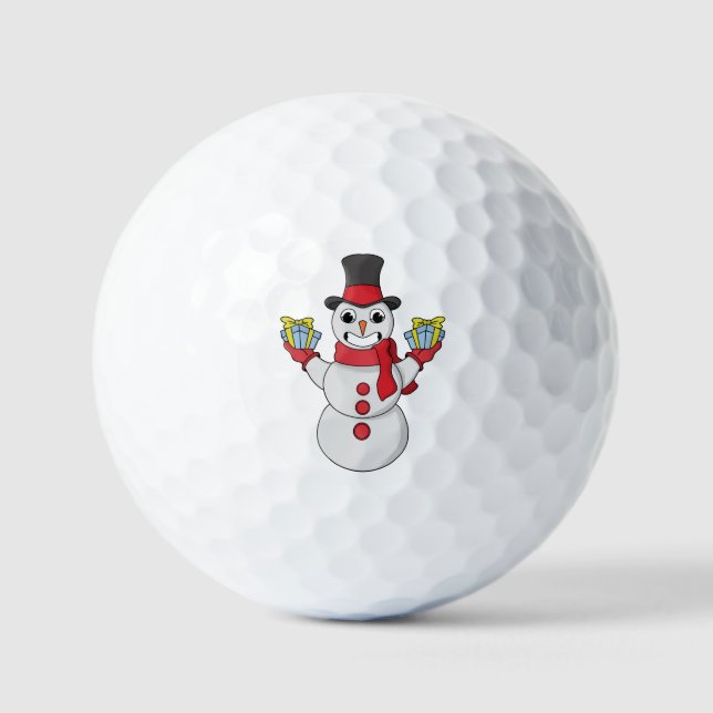 Gifts for you from Snowman Golf Balls (Front)