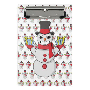 Gifts for you from Snowman Mini Clipboard