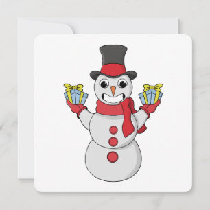 Gifts for you from Snowman Save The Date