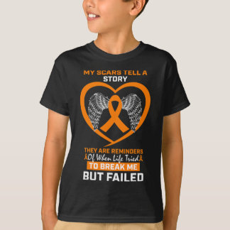 Gifts Kidney Cancer Leukaemia Ms Multiple Sclerosi T-Shirt