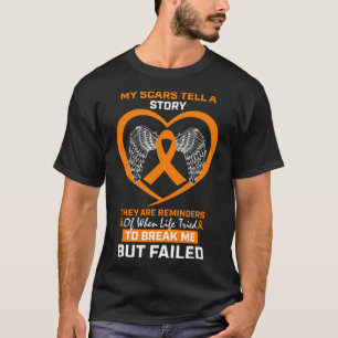 Gifts Kidney Cancer Leukaemia Ms Multiple Sclerosi T-Shirt