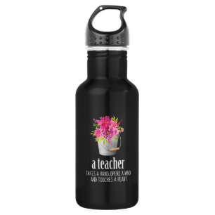 Gifts Teacher   A Teacher Takes A Hand 532 Ml Water Bottle