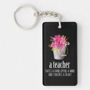 Gifts Teacher   A Teacher Takes A Hand Key Ring
