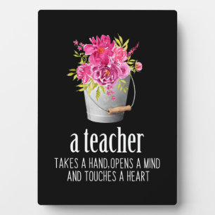 Gifts Teacher   A Teacher Takes A Hand Plaque