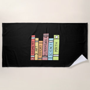 Gifts Teacher Back to School Homeschool Beach Towel