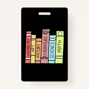 Gifts Teacher Back to School Homeschool ID Badge