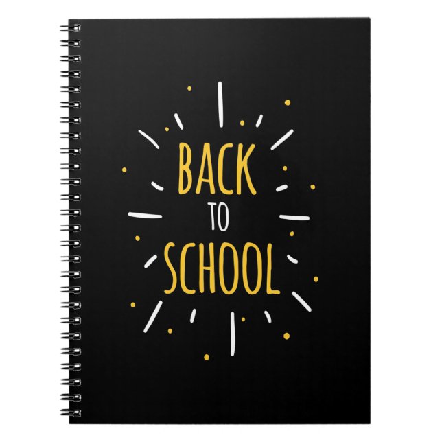 Gifts Teacher | Back To School Now Notebook (Front)