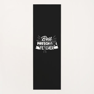 Gifts Teacher Best Preschool Teacher Yoga Mat