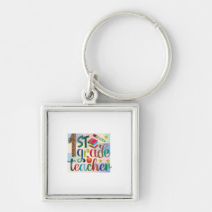 Gifts Teacher   First Grade Teacher Key Ring