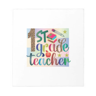 Gifts Teacher   First Grade Teacher Notepad
