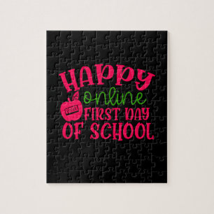 Gifts Teacher   Happy Online First Day Of School Jigsaw Puzzle