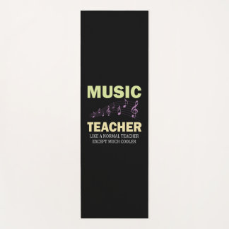 Gifts Teacher | Music Teacher Much Cooler Yoga Mat